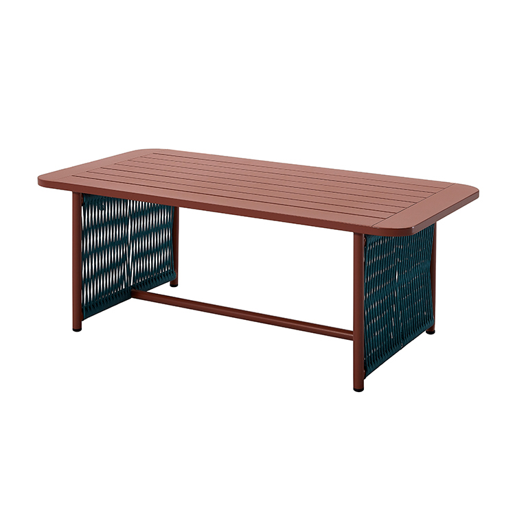 Modern Weatherproof Patio Sectional Lounge Outdoor Sofa Set with Coffee Table