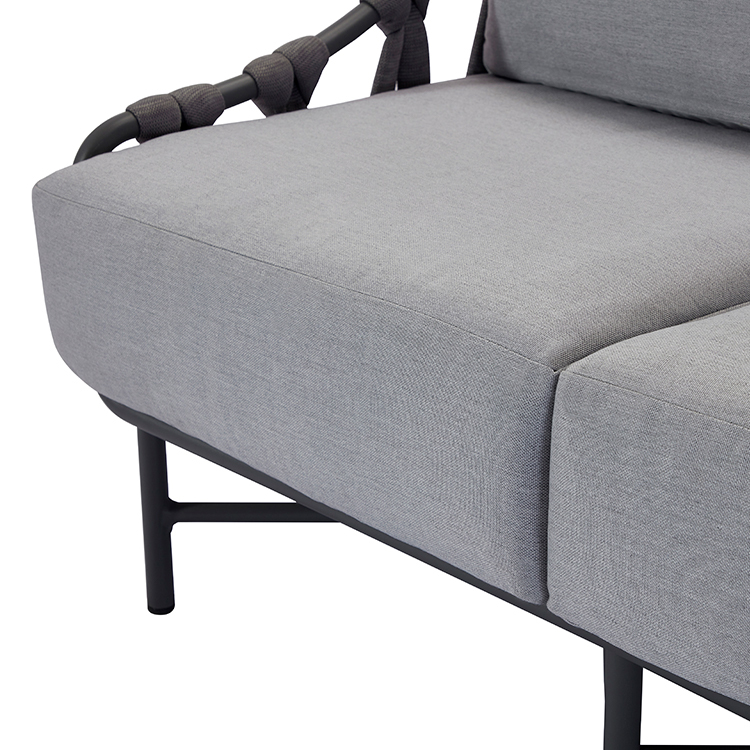 Outdoor Sofa Luxury Courtyard Outdoor Set Patio Furniture Set Aluminum Patio Outdoor Sofa Set Backyard Garden Furniture