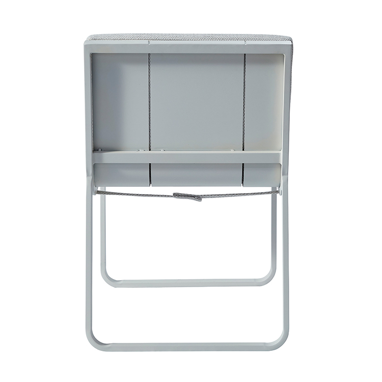 Waterproof Luxury Design Aluminum Outdoor Chairs With Cushion