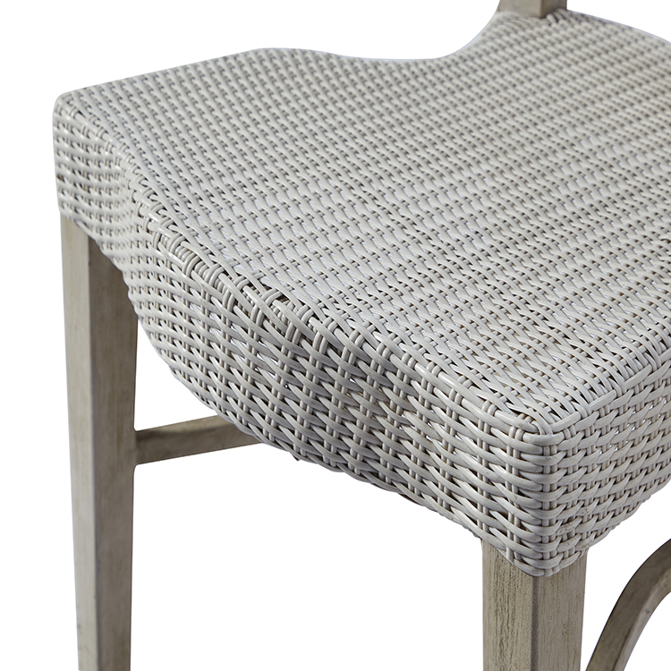 Classical Style Hotel Banquet Event Furniture Breathable Rattan Dining Chair