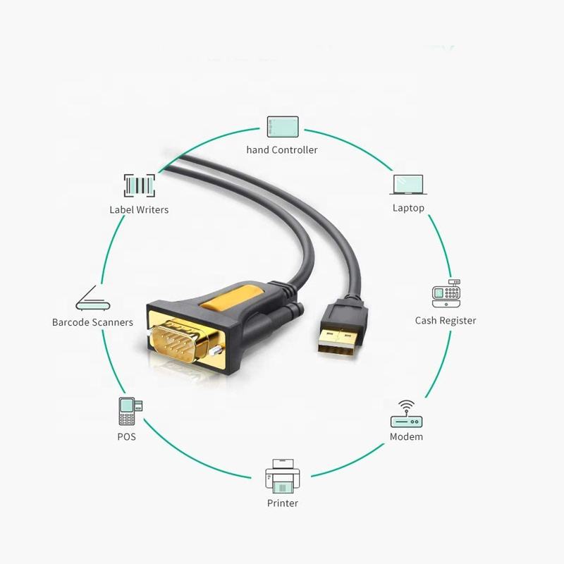 OEM Usb to RS232 DB9 Serial Adapter Driver Converter Cable