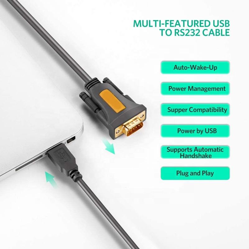 OEM Usb to RS232 DB9 Serial Adapter Driver Converter Cable