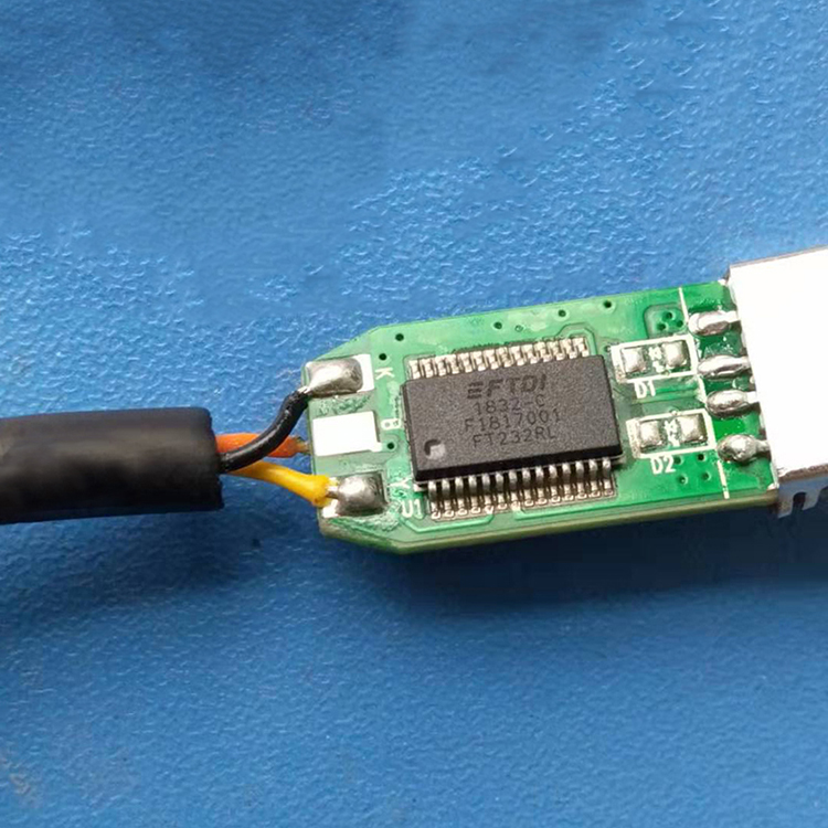 USB-A to 4-Pin Female Header TTL Serial Cable – CP2102 Compatible
