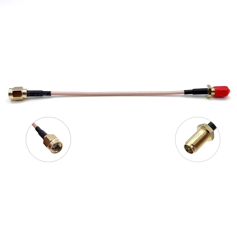 RP-SMA Male to RP-SMA Female RG316 Extension Cable for IoT RF Modules