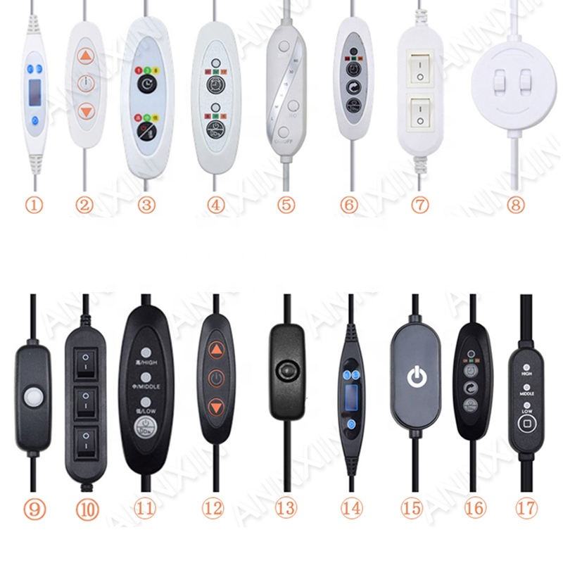 Upgraded Fast Charging USB 2.0 Data and Power OnOff Switch Cable Male to Female Braided for Printers Scanners LED Strips