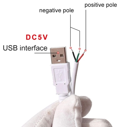 Adjustable 5V USB LED Dimmer Cable with On Off Switch Dimming Controller Extension Power Supply Cord for LED Light