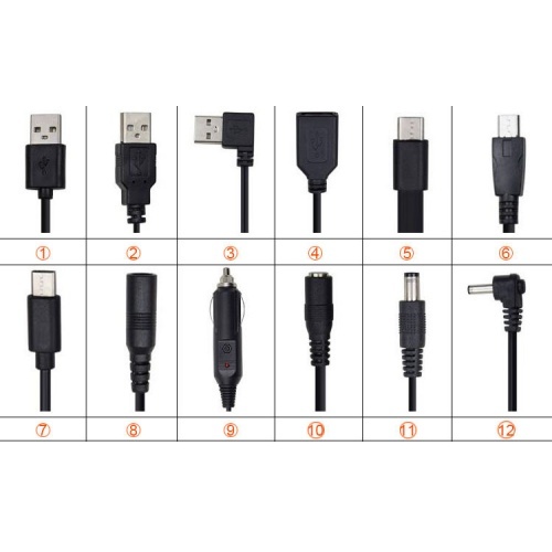 Adjustable Brightness USB Power Dimmer Cable with On Off Switch DC Female to Open Tinned Wire