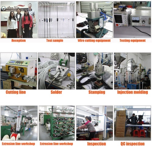 Adjustable Brightness USB Power Dimmer Cable with On Off Switch DC Female to Open Tinned Wire