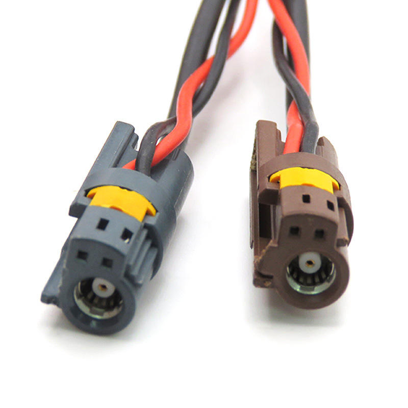 Automobile Wiring Harness for Custom Coaxial Communication Cables with Fakra Connectors