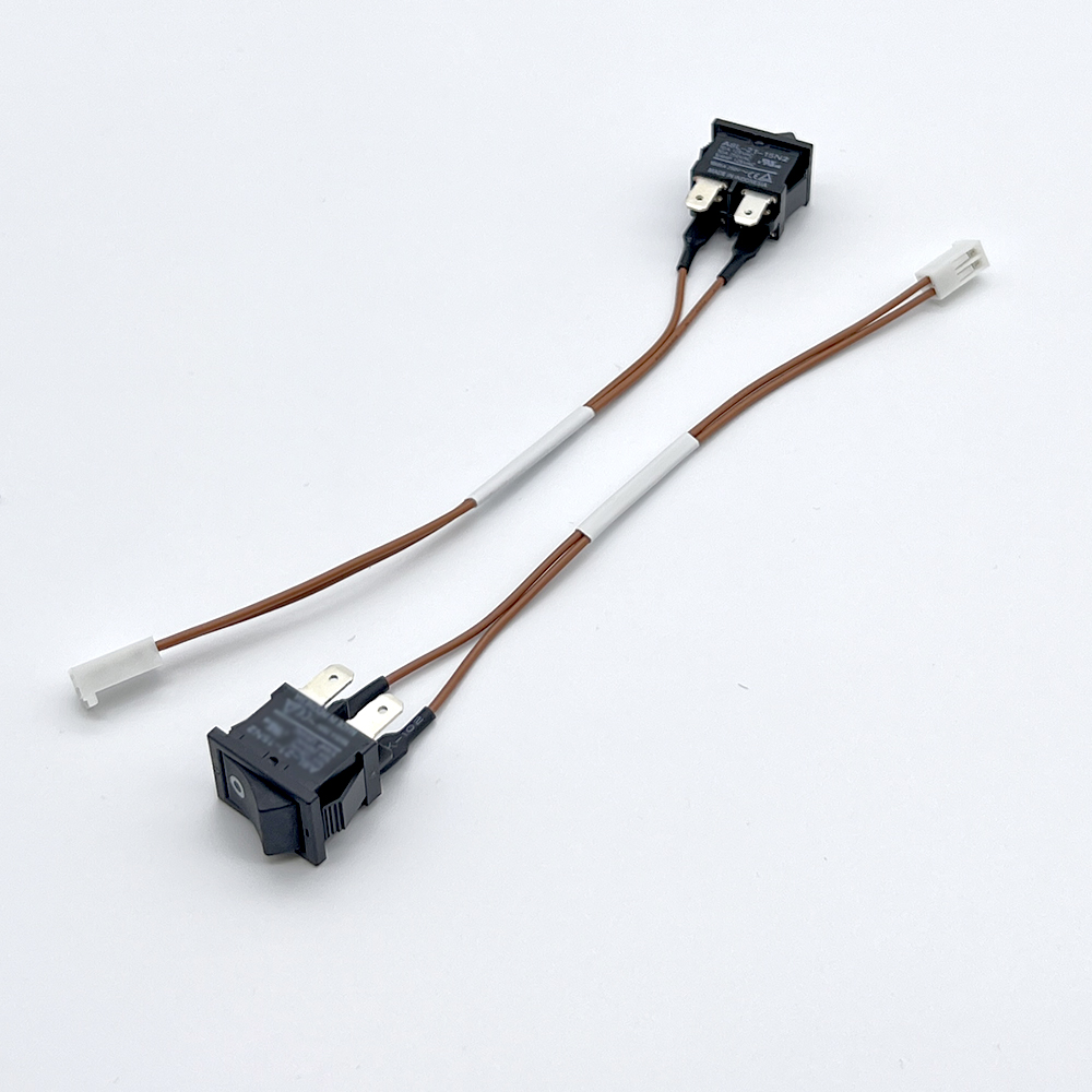 Dc 10A 250Vac 15A 125Vac 250V T85 25A Mini On Off 2 3 4 Pin 4Pin Termical Toggle Rocker Button Switch Wired Wiring Cable