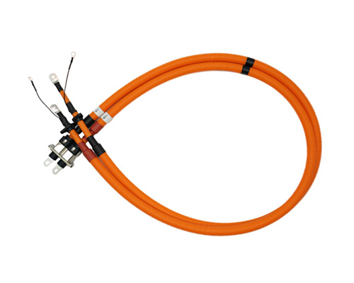Custom EV Cable New Energy Bus High Temperture High Voltage Wire Harness