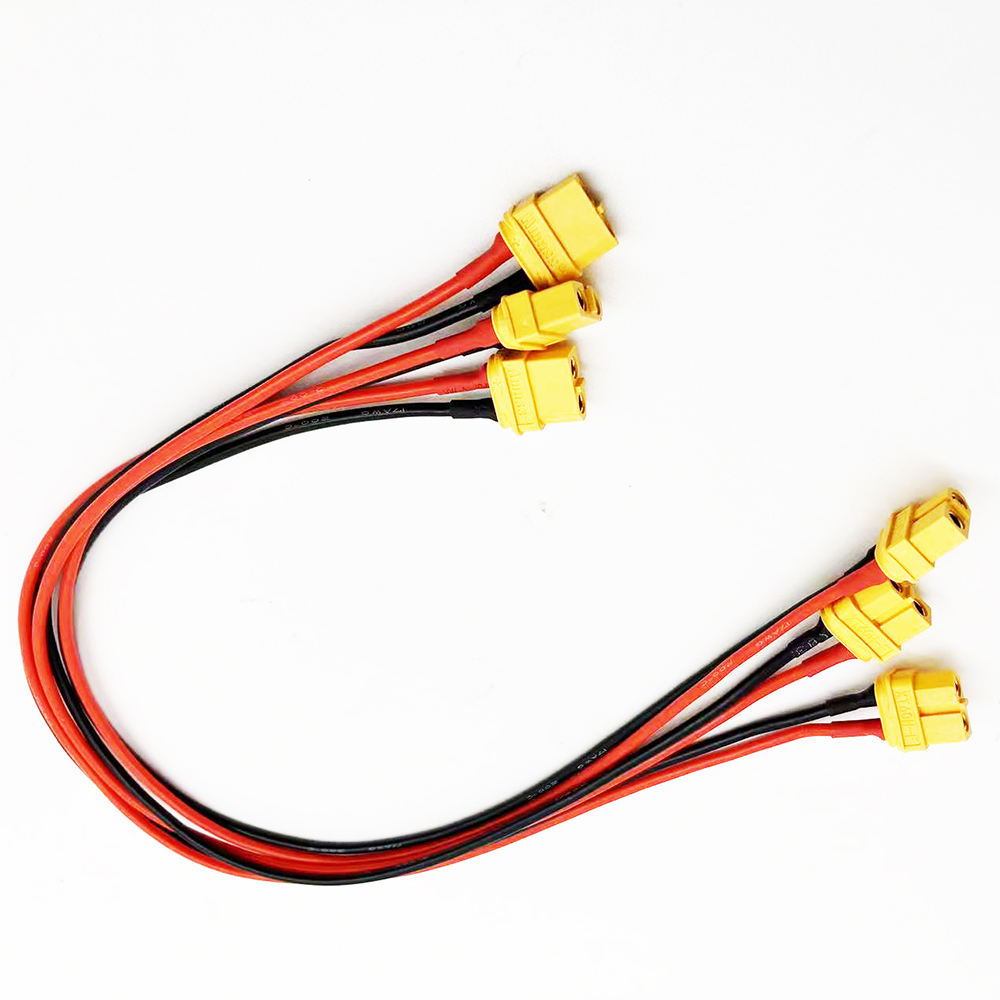 Custom xt30 xt60 xt90 connector battery cable harness