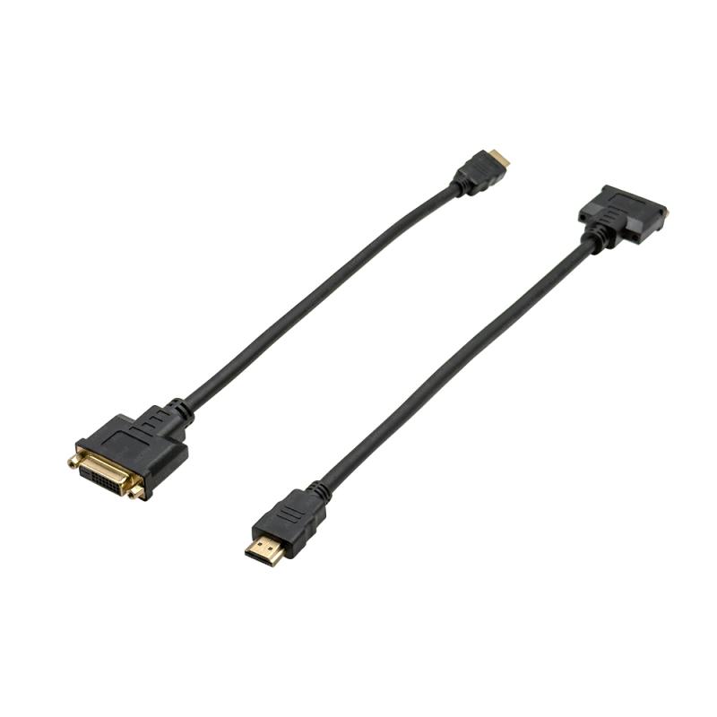 DVI-D 24 1pin Female to HDMI Digital Video Cable