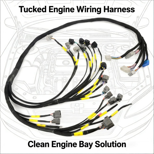 Factory Integrated Honda Civic Engine Wiring Harness OEM Engine Wire Harness Assembly