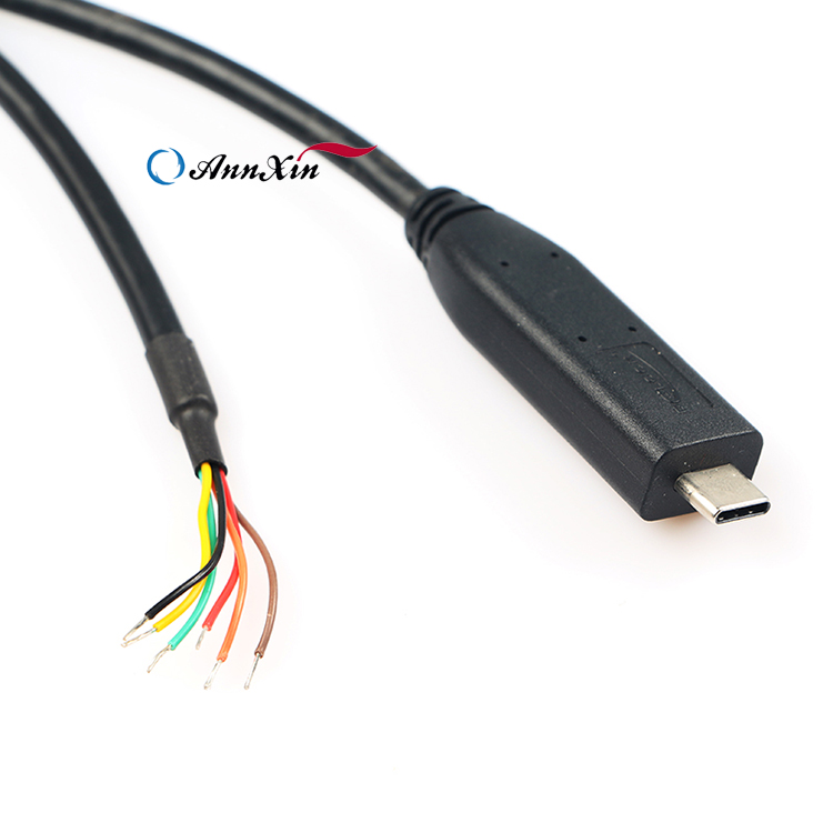 USB Type-C to 6-Pin Female Header TTL Serial Cable – FTDI Compatible 3.3V/5V