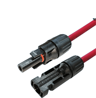 MC4 photovoltaic connector extension cable