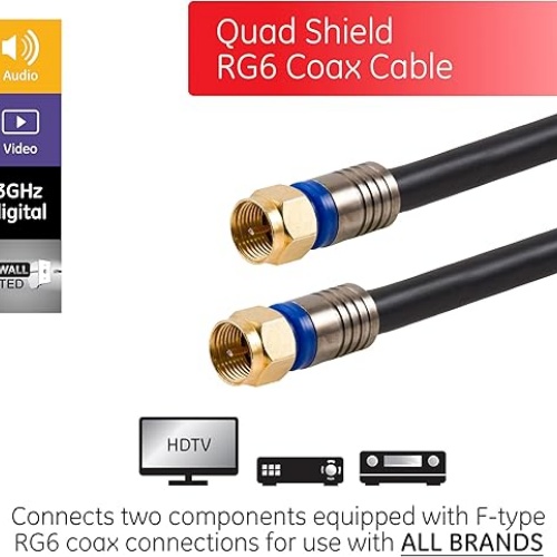 ทำไมสาย RG6 Quad Shield ถึงเหมาะสำหรับทีวีดิจิตอลและอินเทอร์เน็ตความเร็วสูง?