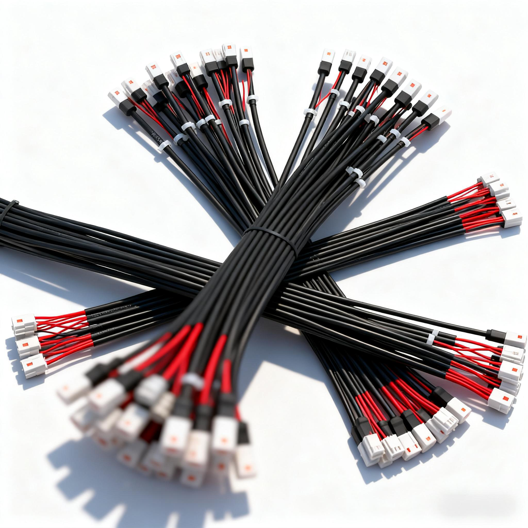 High-Quality Custom Communication Wire Harness 2-Pin Molex / JST / XH Cable