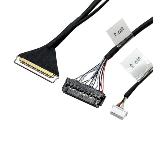 High‑Speed LVDS & LED Backlight Wiring Harness for LCD/LED Screens