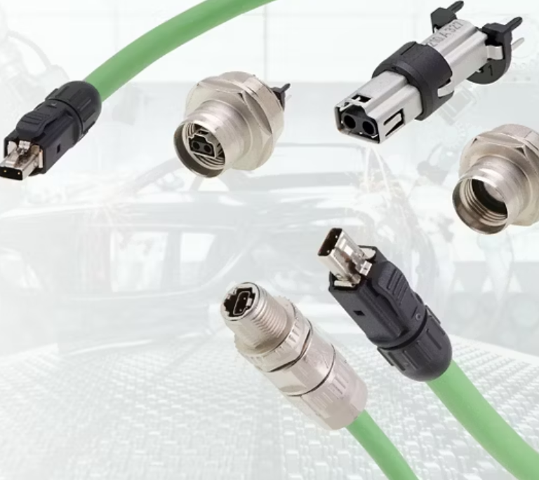Industrial SPE Connectors and Cable Assemblies