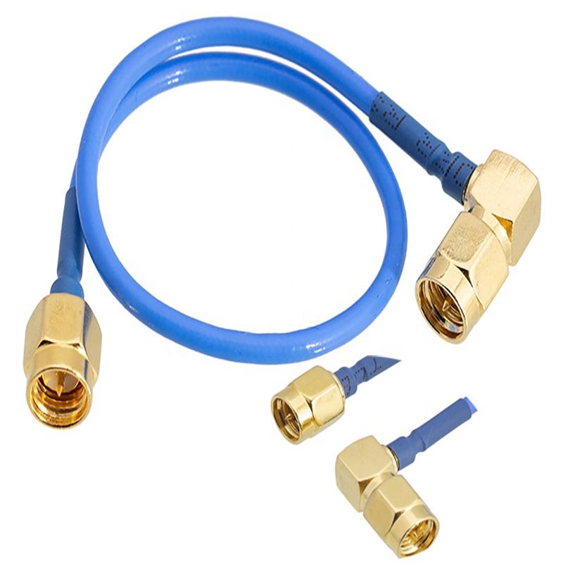 RF Shielded Harness Cable — SMA Male, High Frequency Communication Wire