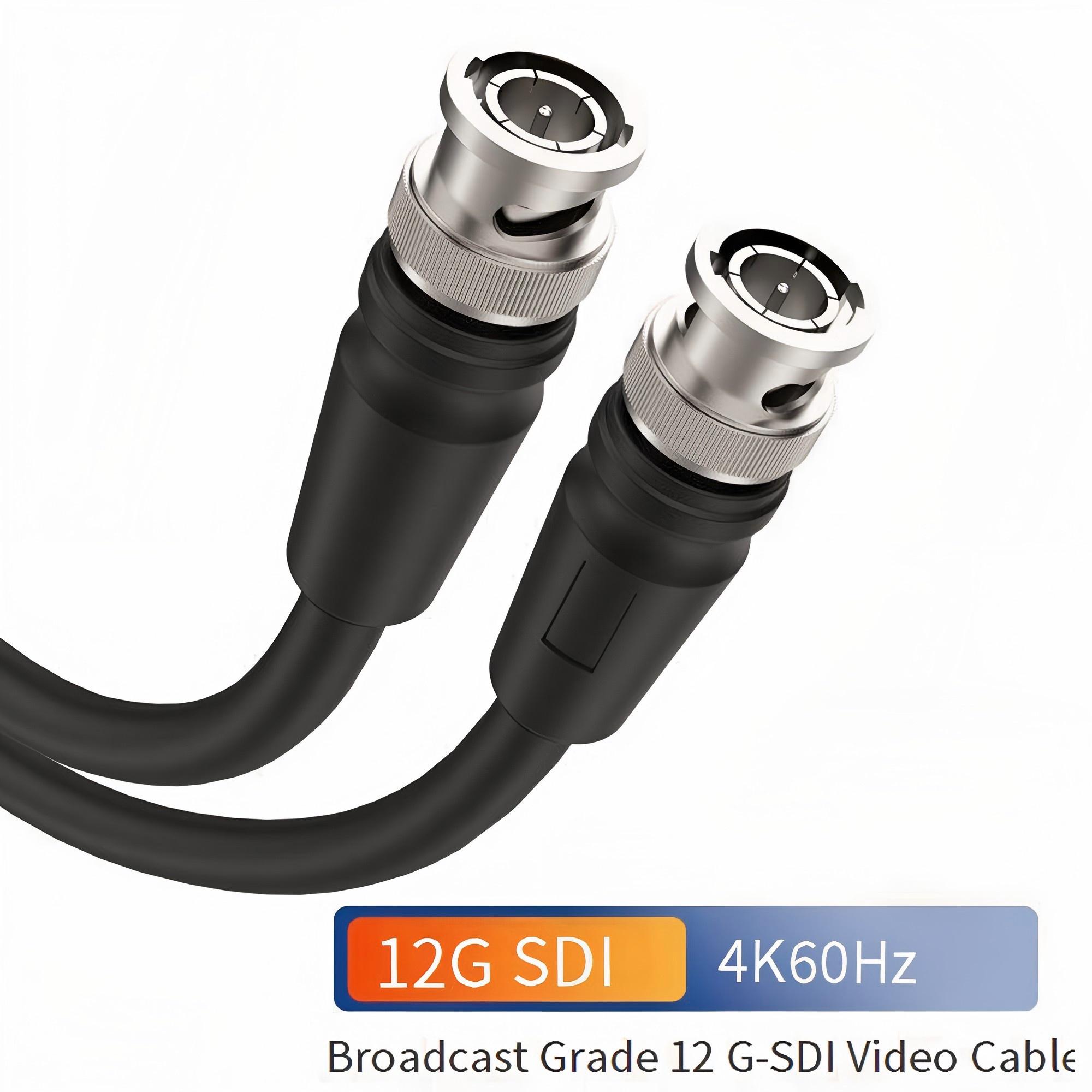 Reliable 4K 8K CCTV & Broadcast Cable with Crimp Connector