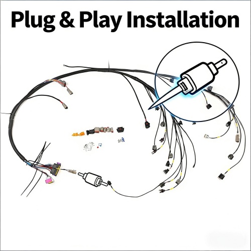 Toyota 1JZ Engine Wiring Harness OEM Engine Wire Harness Replacement