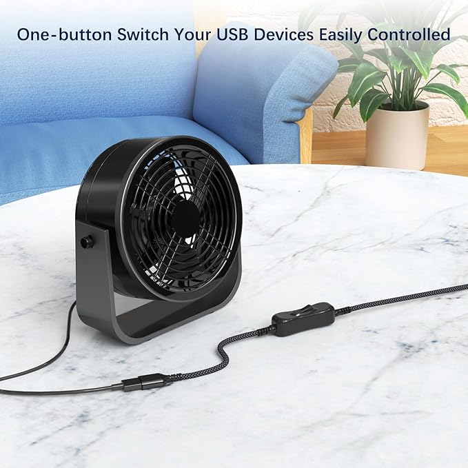 USB On Off Switch Cable USB Extension Cable Support Data and Power 6.6 FT,Inline USB Power Switch,USB Male to Female with Toggle Switch for LED Lamp,LED Light Strips,USB Fan,Driving Recorder