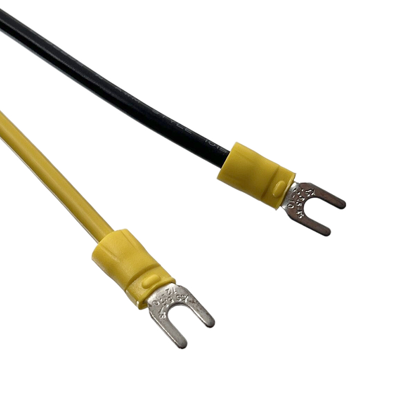 Power Cable 48VDC,fork terminals both sides