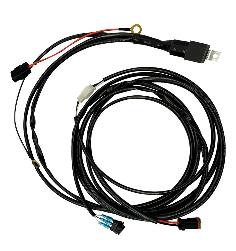 Wireless Flashing Remote Control Led Strip Light Cable Group One Drag One Dt Plug Atuomotive Led Spotlight Cable Assembly
