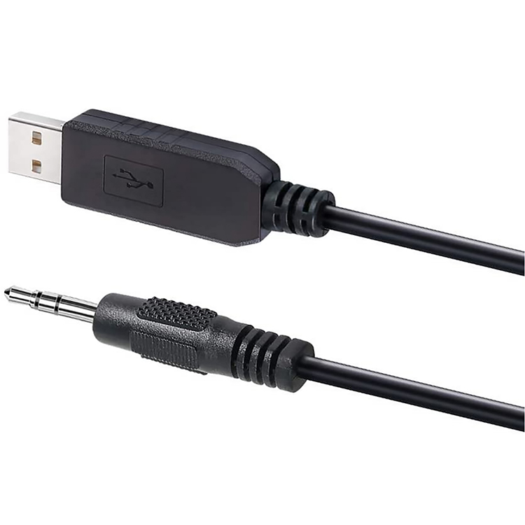 USB-A to 3.5mm TRS Serial Programming Cable – FTDI Chipset Compatible