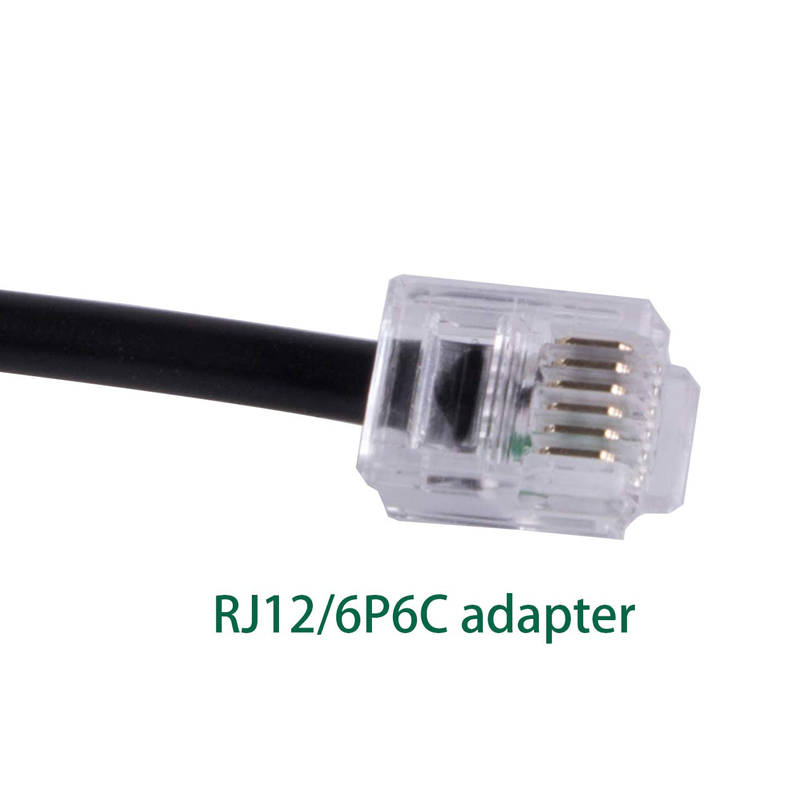High Quality OEM RS232 DB9 Male to RJ45 RJ11 RJ12 RJ50 Serial Adapter Cable for Modems, POS, and Network Equipment