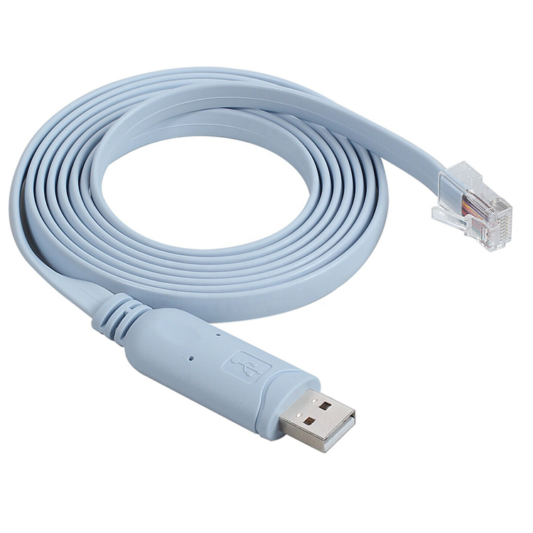FTDI USB to RJ45 Console Cable | USB to Serial Rollover for Cisco Routers