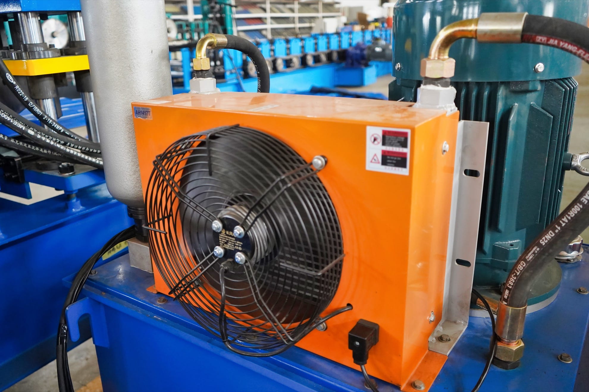 Industrial Corrugated Metal Roofing Panel Forming Equipment