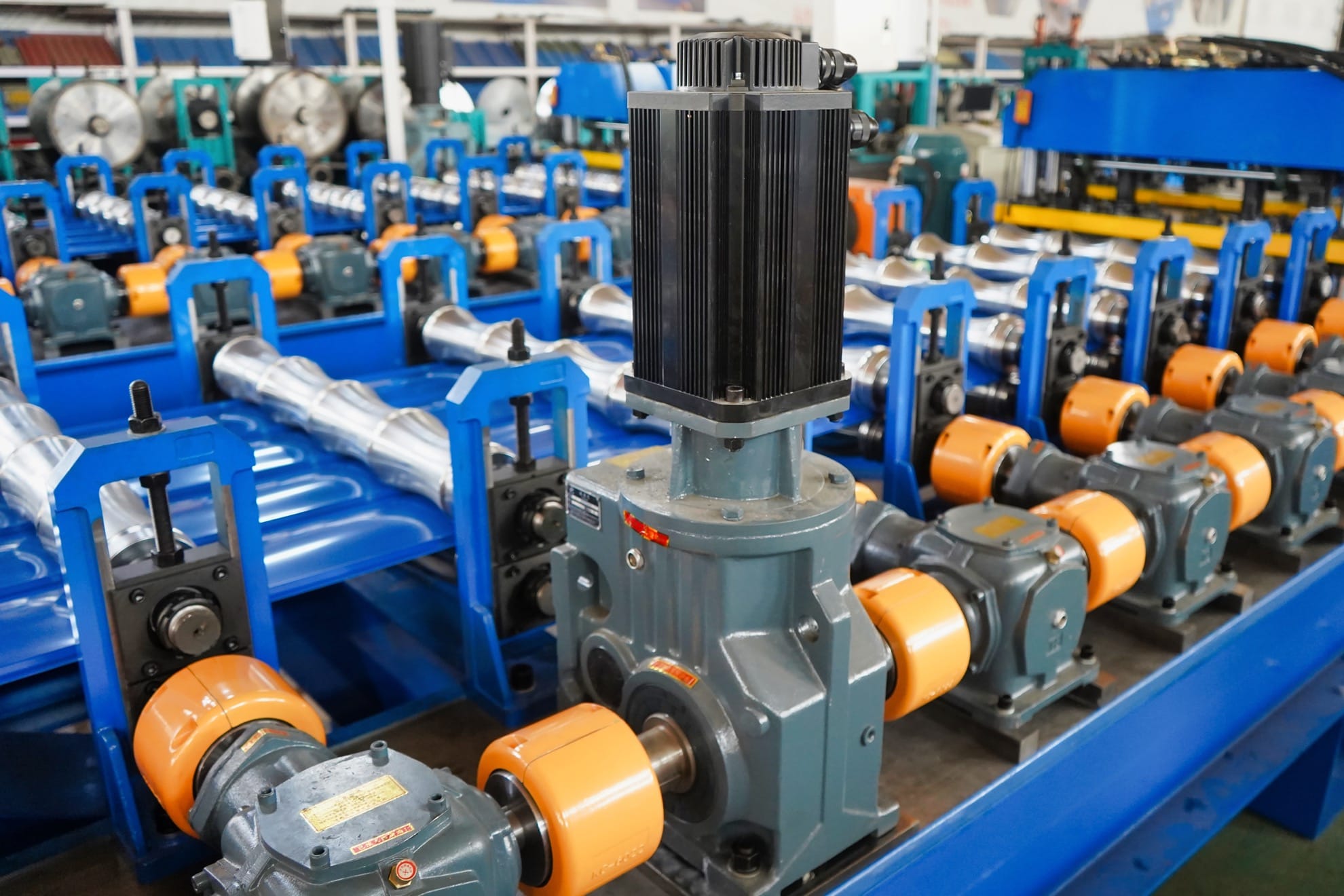 OEM ODM AG Roofing Panel Roll Forming Machine