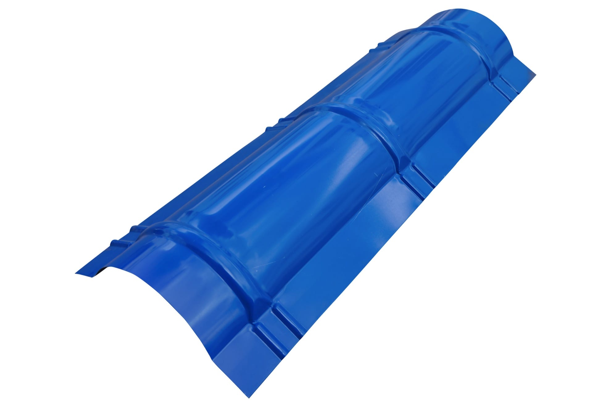 Industrial Ridge Cap Roll Forming Machine with Hydraulic Shear