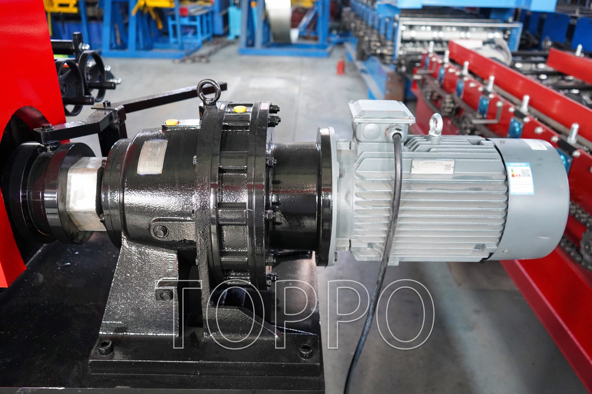 Industrial Wave Pattern Metal Sheet Embossing Machine with Manual Clutch System