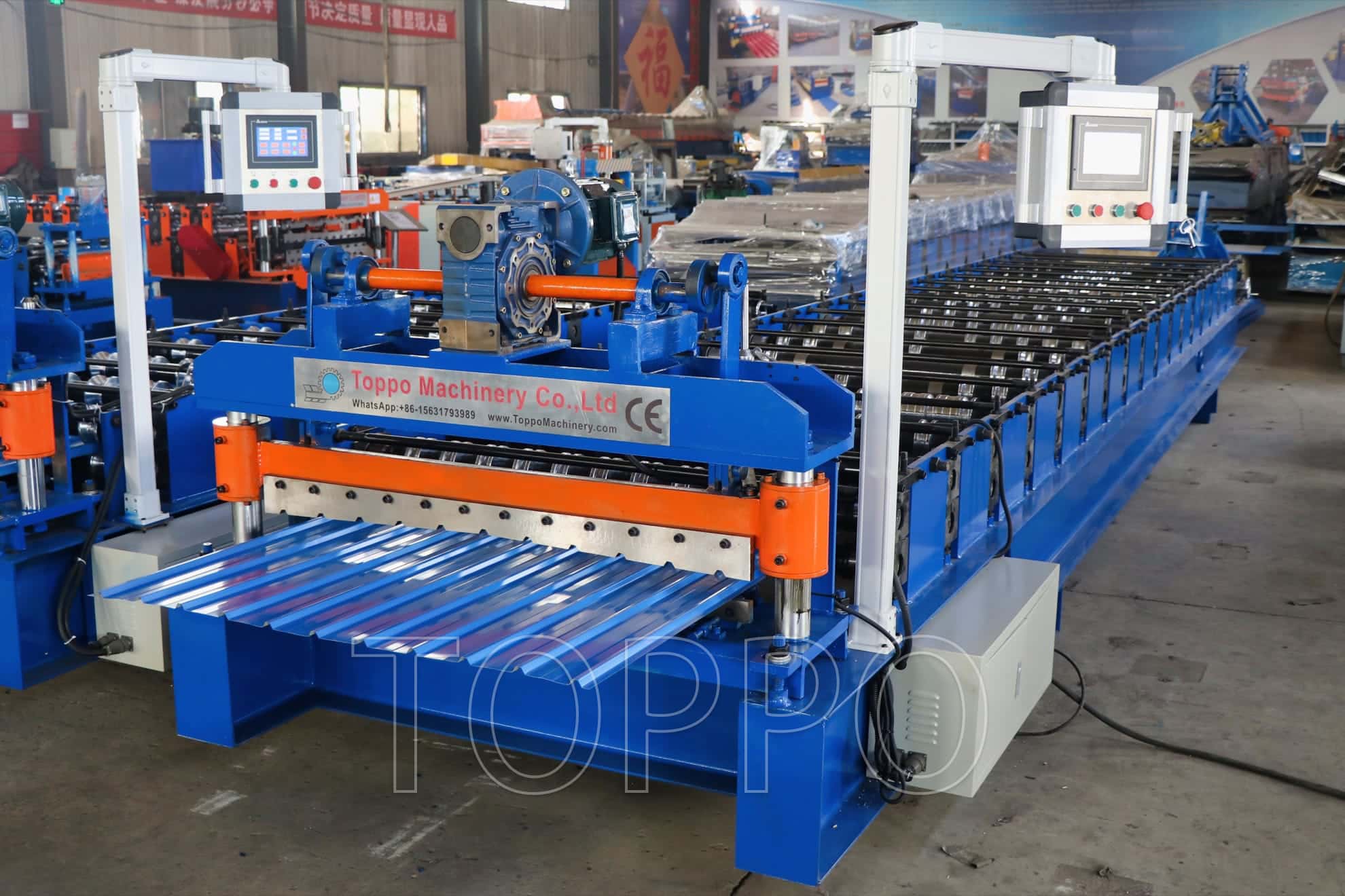 Trapezoidal Roll Forming Machine