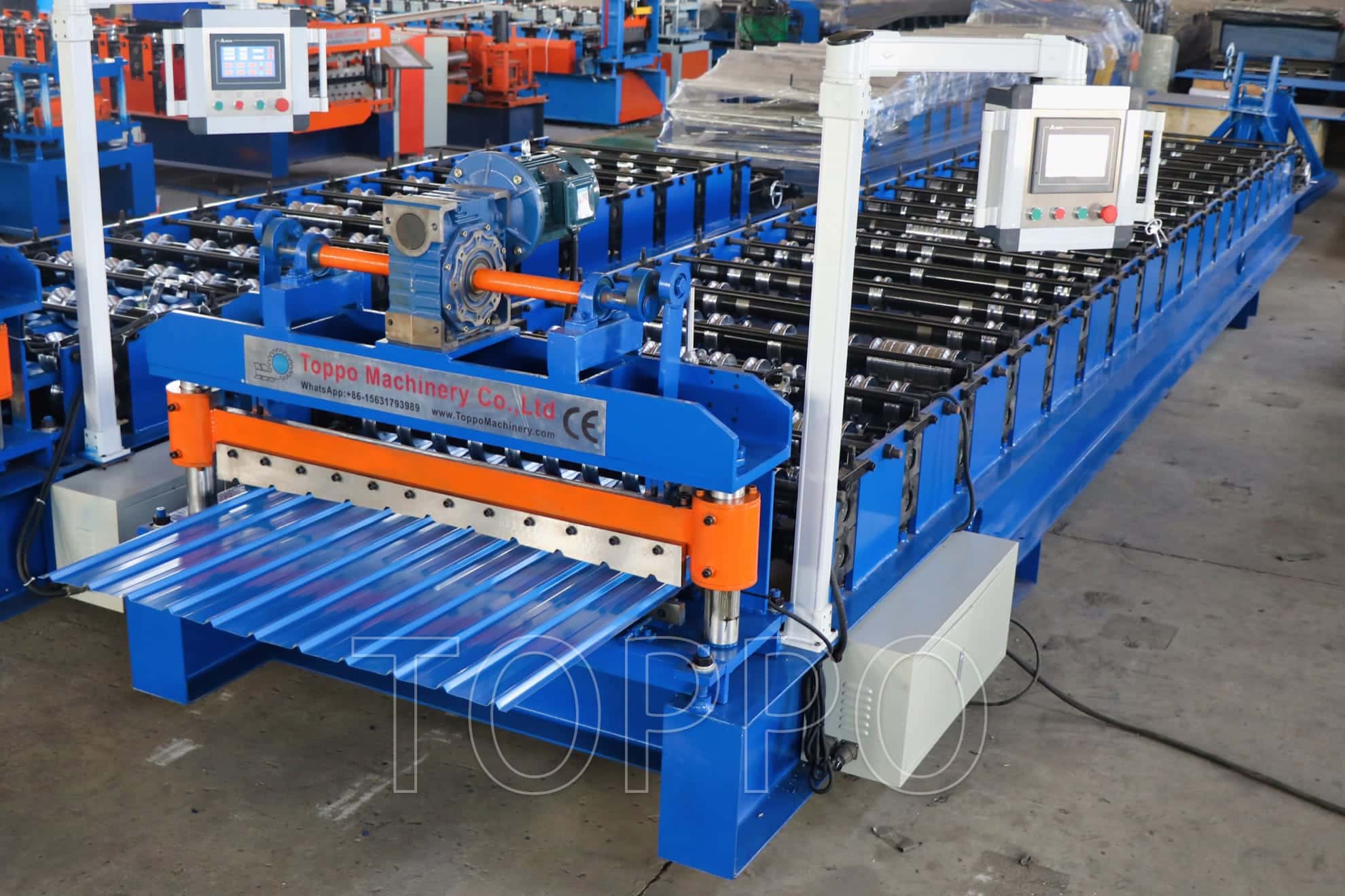 Trapezoidal Roll Forming Machine