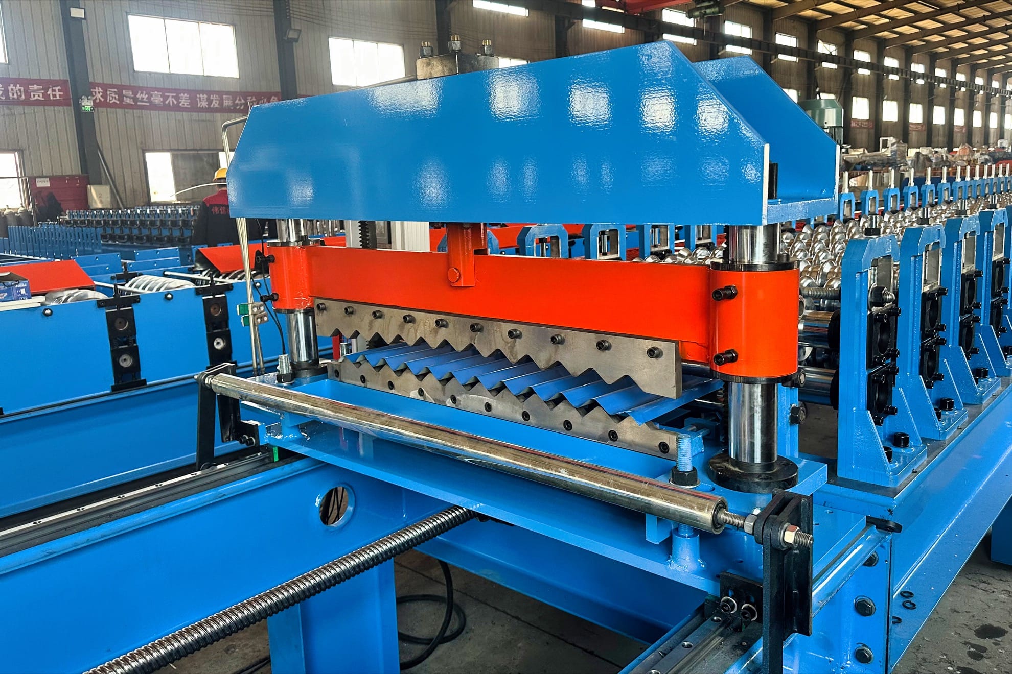 OEM ODM AG Roofing Panel Roll Forming Machine