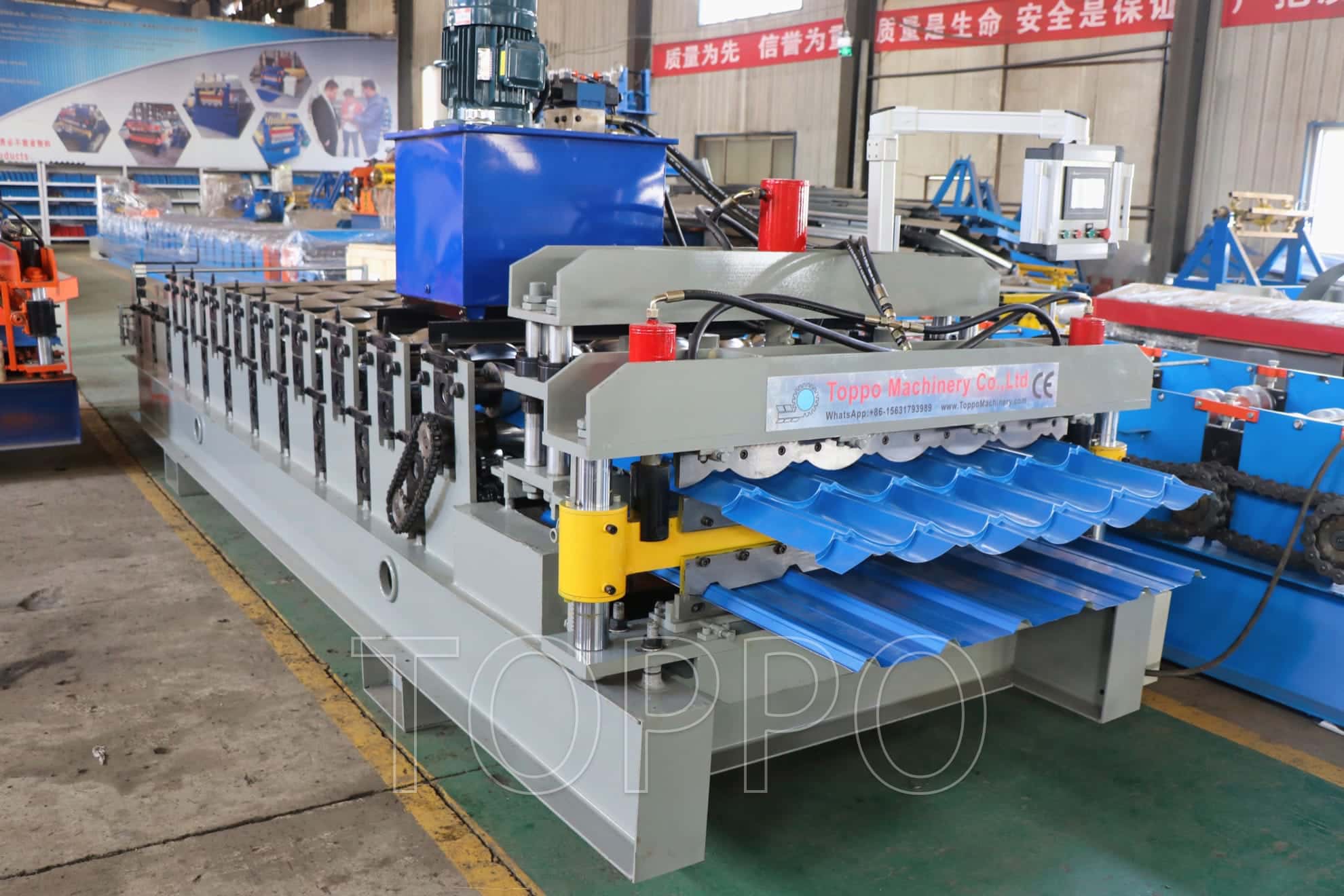 Double Layer Roll Forming Machine for Metal Roofing Sheets