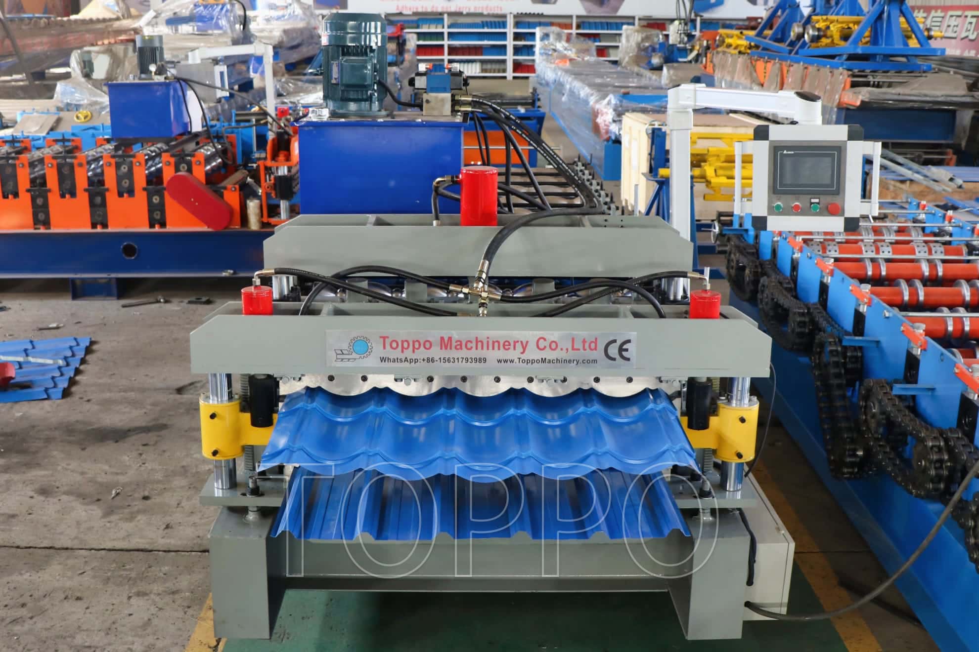 Double Layer Roll Forming Machine for Metal Roofing Sheets