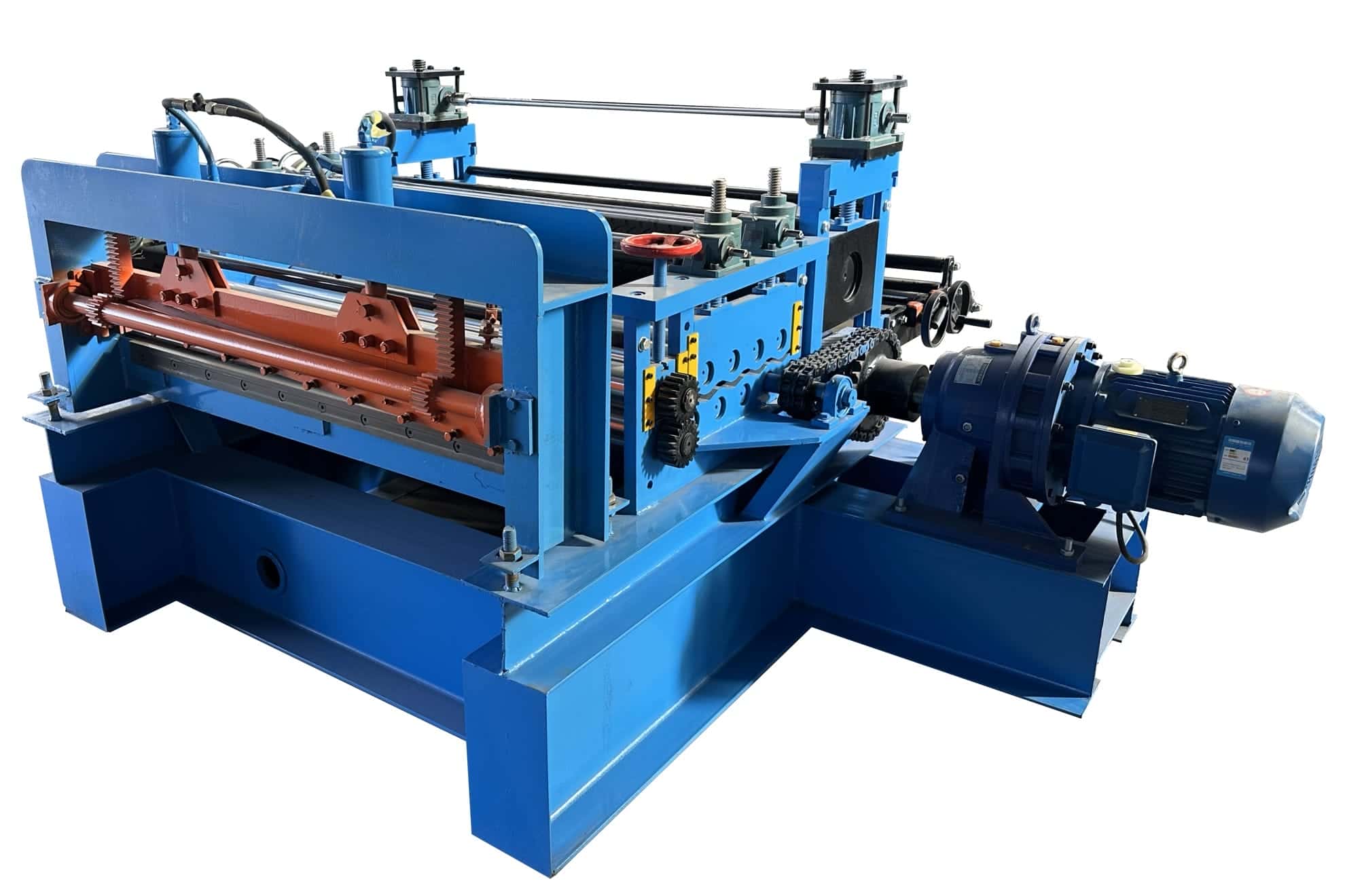 Electric Orange Peel Pattern Metal Steel Sheet Cold Rolling Embossing Machine