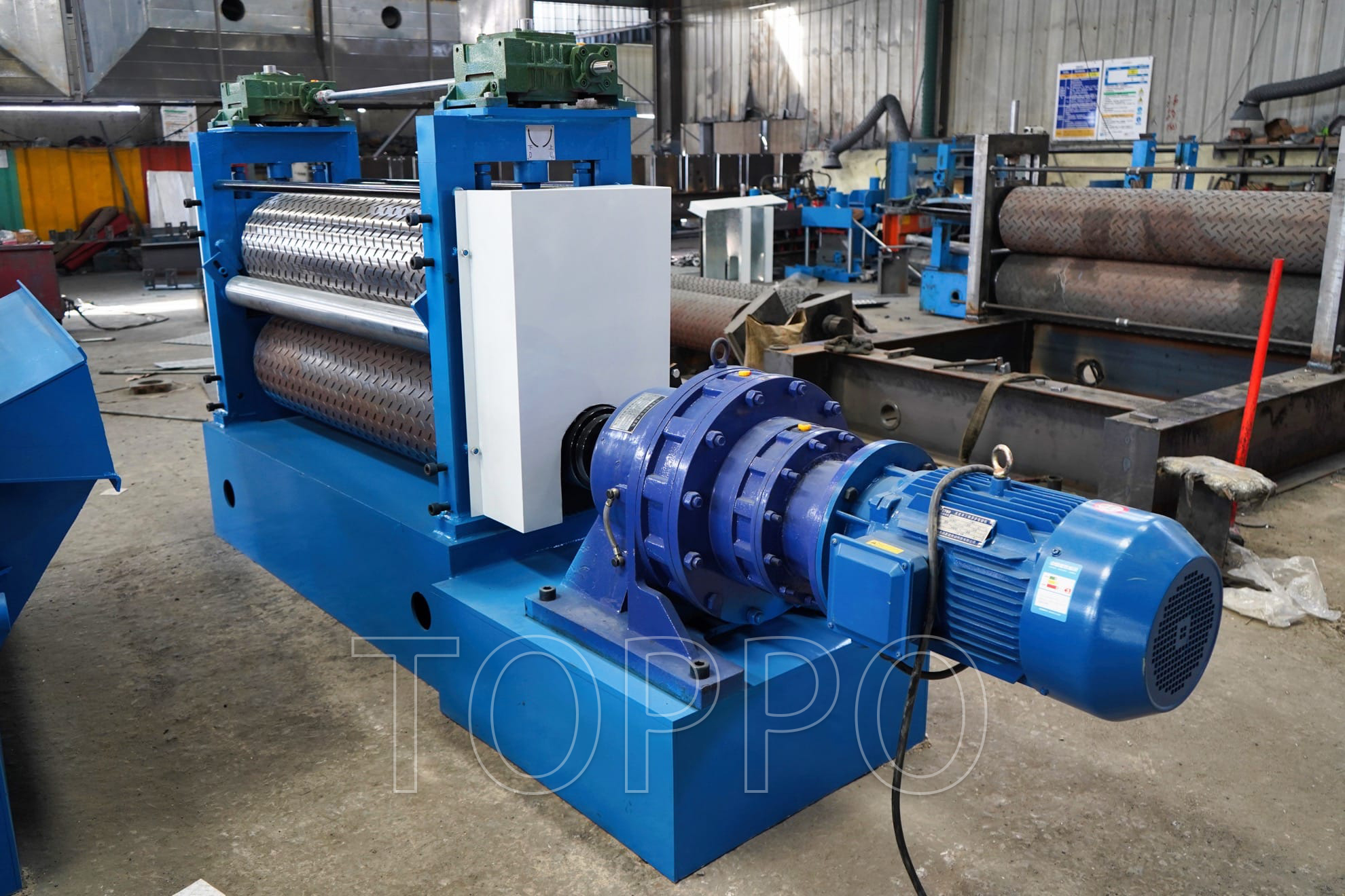 High Precision Metal Sheet Embossing Machine for Industrial Applications