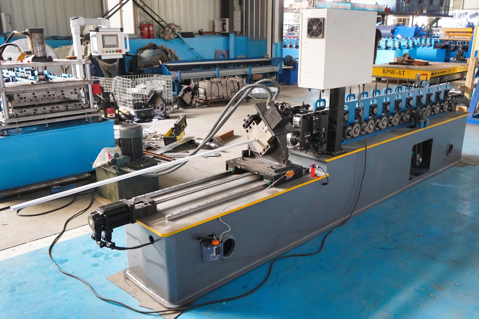 Light Gauge Steel Stud Roll Forming Machine for Future Construction Material Projects