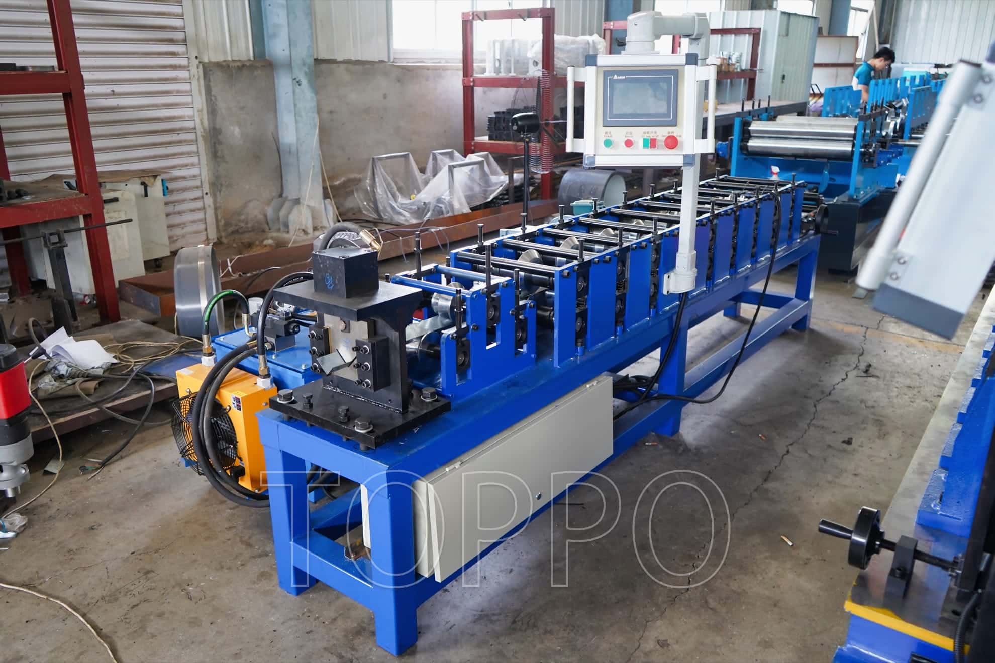 Metal Stud and Track Roll Forming Machine for Steel Stud Fabrication Applications