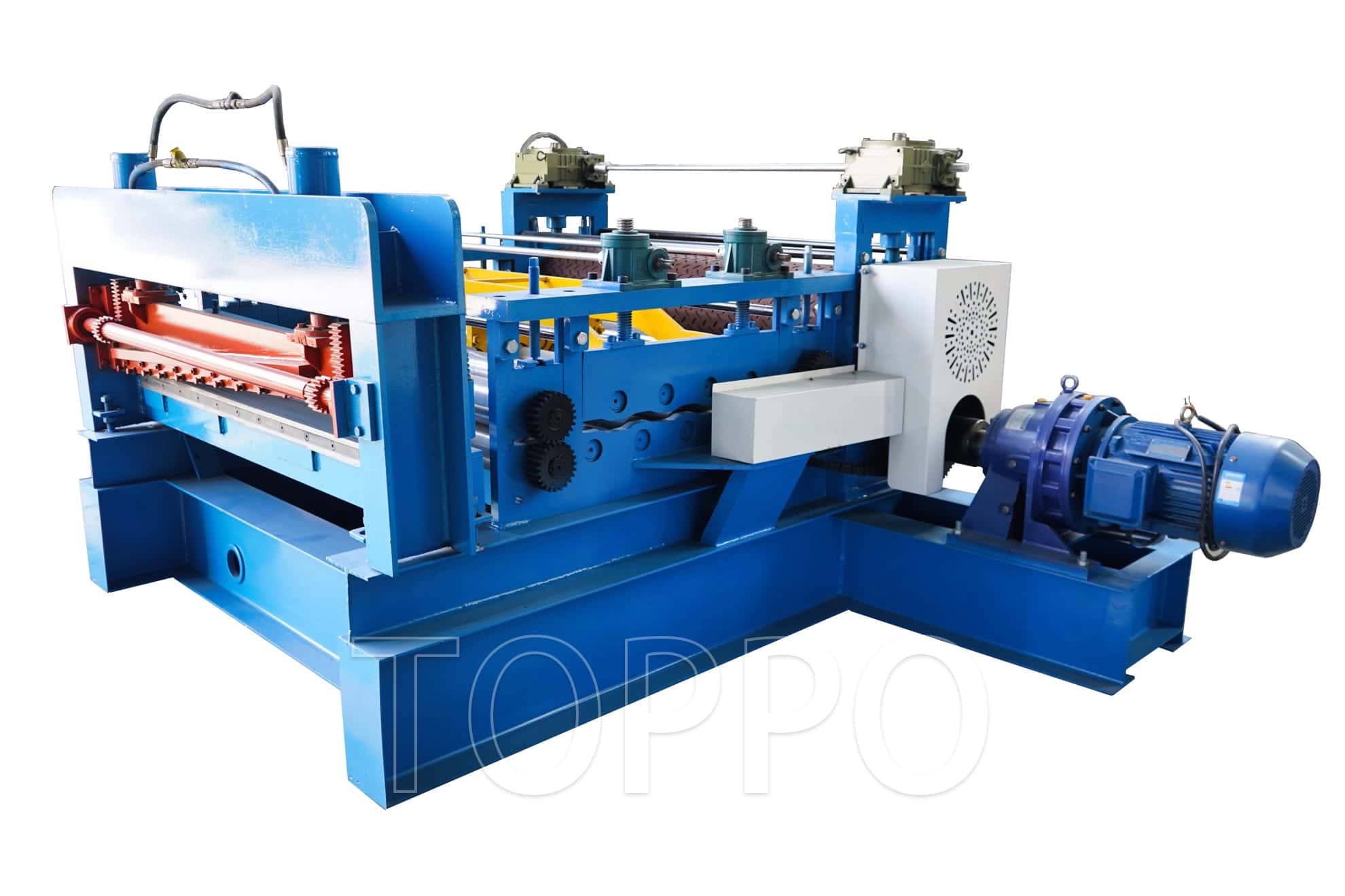 Electric Embossing Machine for Metal Sheet Pattern Rolling