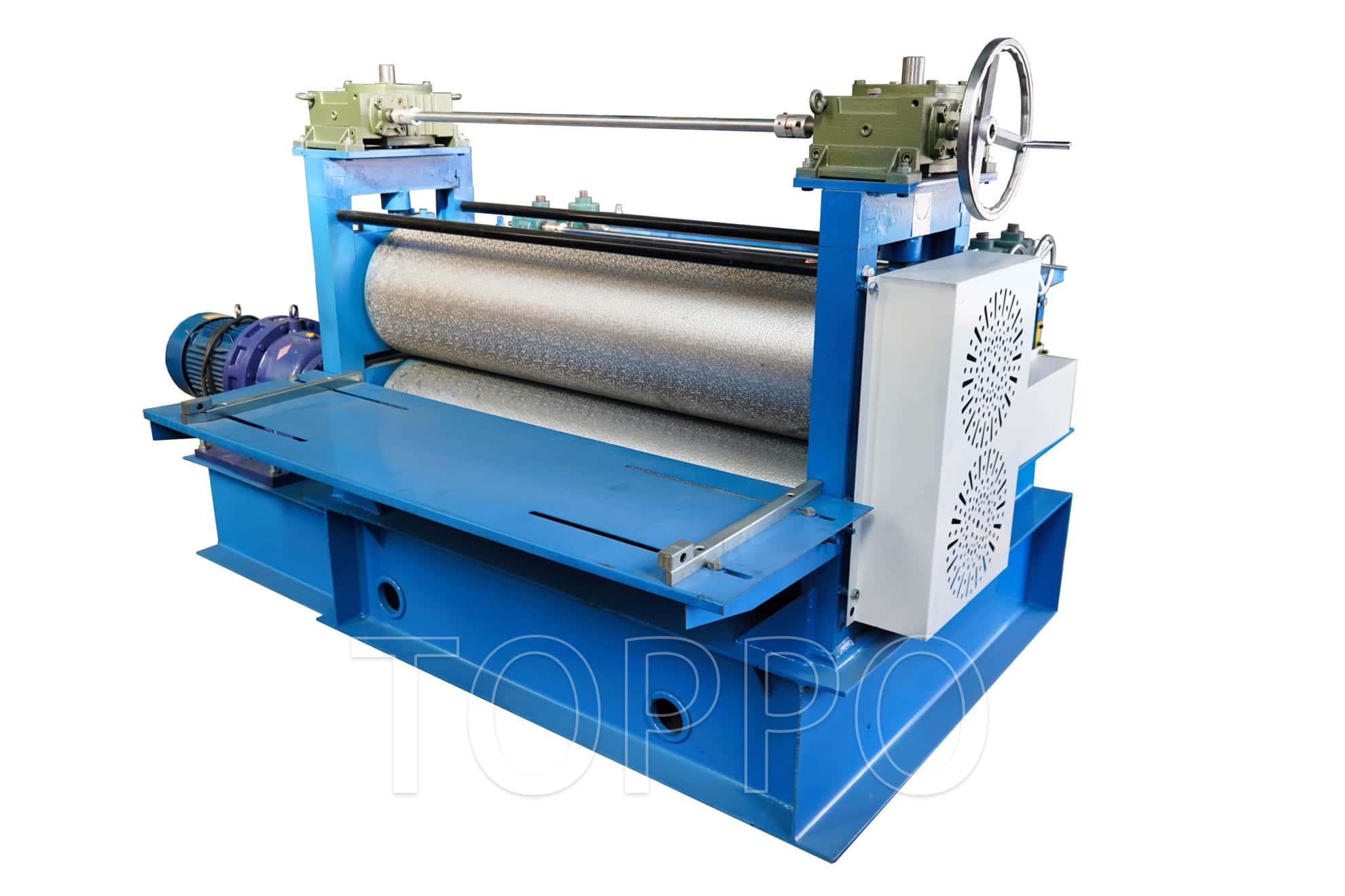 Industrial Metal Sheet Embossing Machine for Stainless Steel Aluminum Plate Texture Processing