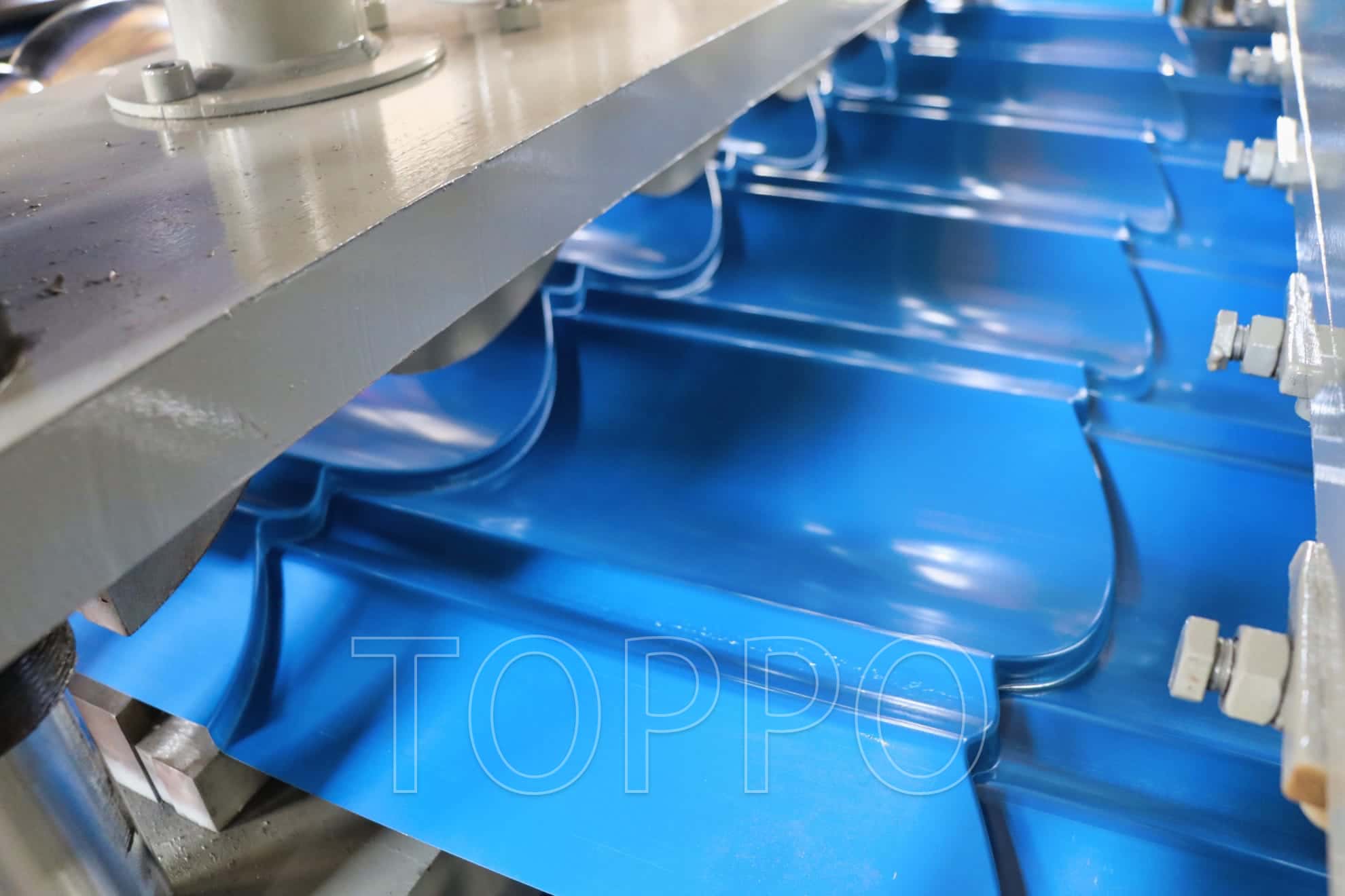 Heavy Duty Double Layer Roll Forming Machine for Roofing Sheet Manufacturing