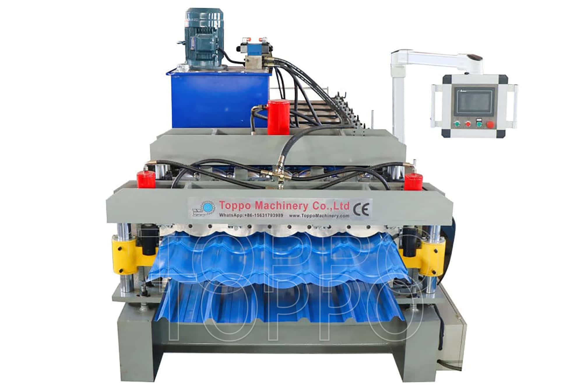 Automatic Corrugated Metal Roofing Panel Forming Equipment